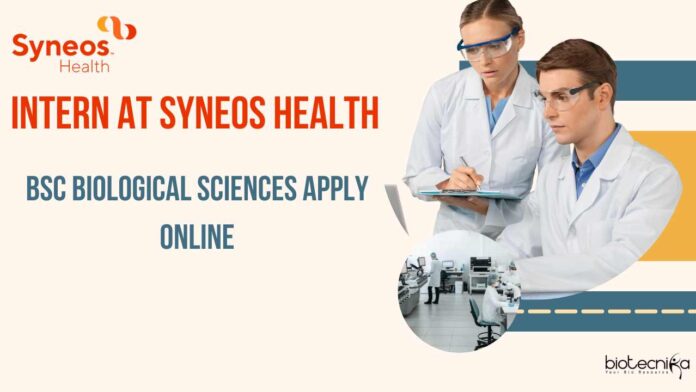 Life Sciences Intern at Syneos Health