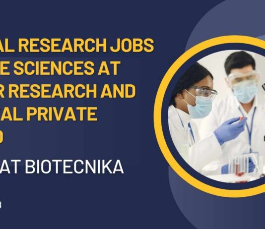 Clinical Research Jobs For Life Sciences at Hector Research and Archival Private Limited - Apply at Biotecnika