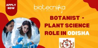 Botanist - Plant Science Role in Odisha