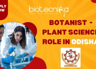 Botanist - Plant Science Role in Odisha