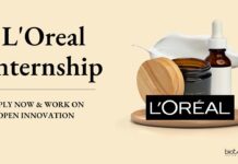 L’Oreal Internship – Apply Now & Work on Open Innovation L'Oreal Internship For Computational Biology