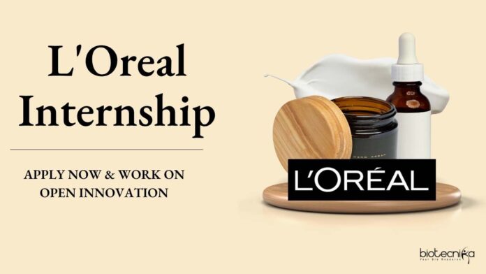 L'Oreal Internship For Computational Biology