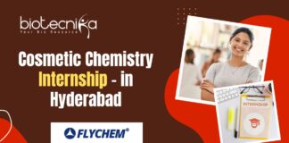 Cosmetic Chemistry Internship - in Hyderabad