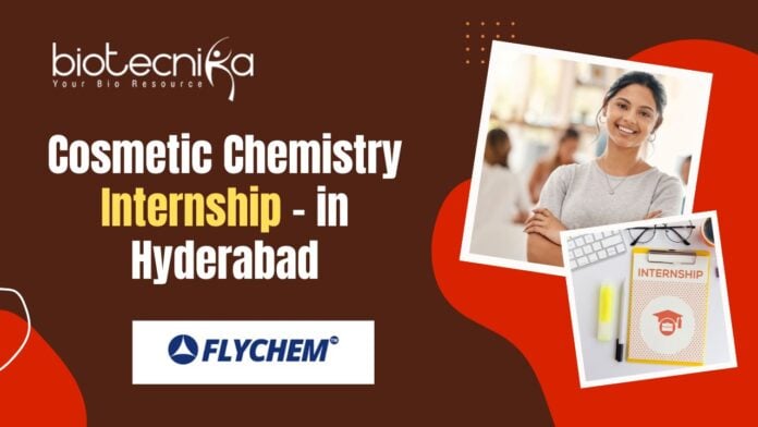 Cosmetic Chemistry Internship - in Hyderabad