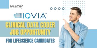 IQVIA Clinical Data Coder Job for Lifescience candidates - Apply!