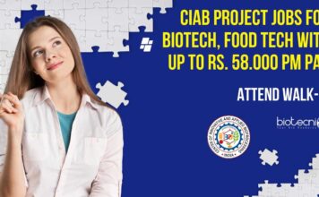 CIAB Project Jobs For Biotech