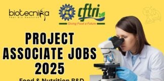 CSIR CFTRI Project Associate Jobs 2025 Food & Nutrition R&D - Apply Now!