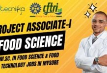 CSIR-CFTRI Project Associate Recruitment