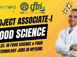 CSIR-CFTRI Project Associate Recruitment