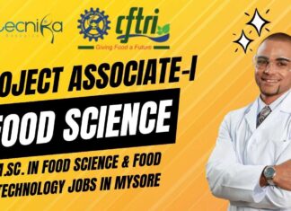 CSIR-CFTRI Project Associate Recruitment