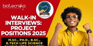 CSIR-IHBT Walk-in Interviews Project Positions 2025