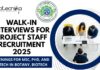 CSIR-NBRI Recruitment 2025 Walk-in for Project Posts