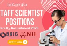 Career Opportunities at BRIC-NII – Apply for Staff Scientist-III & IV Posts Careers for Scientists at NII 2025 Staff Scientist Openings - Apply Now!