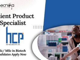 Client Product Specialist Job in Ahmedabad | BSc/ MSc in Biotech Candidates Apply Now HCP Wellness