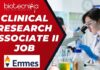 Clinical Research Associate II Job at Emmes India - Apply Online!