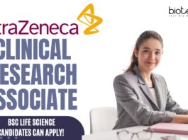 Clinical Research Associate at AstraZeneca, BSc Life Science candidates can apply!