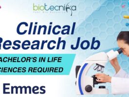 Clinical Research Job at Emmes India Bachelor's in Life Sciences Required - Apply Now!