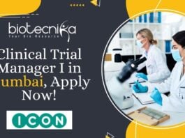 Clinical Trial Manager I in Mumbai