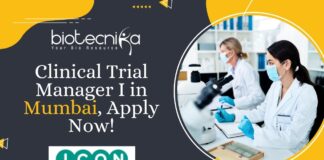 Clinical Trial Manager I in Mumbai