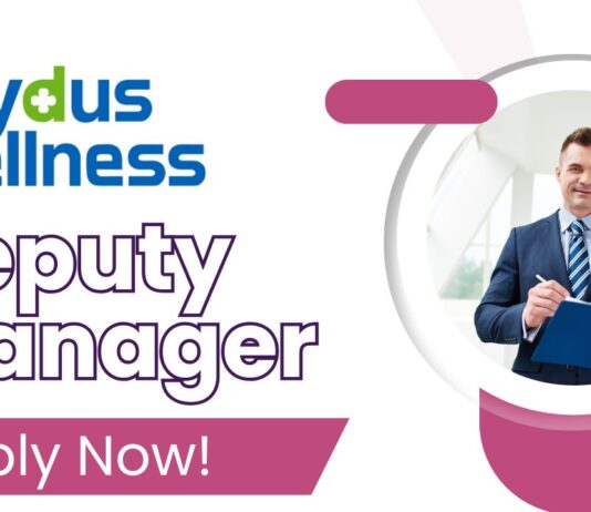 Deputy Manager -Zydus Wellness in Food Regulatory Affairs, Apply Now!