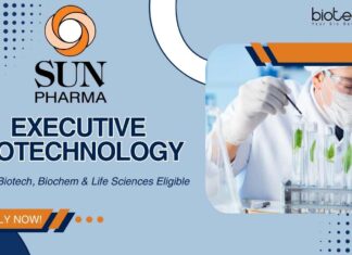 Executive Biotechnology Job at Sun Pharma