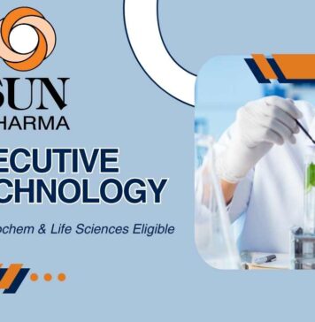 Executive Biotechnology Job at Sun Pharma