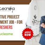 Executive Project Management Job - for Freshers
