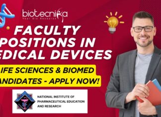 Faculty Jobs at NIPER Raebareli Life Sciences & Biomed