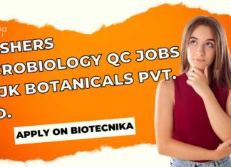 Freshers Microbiology QC Jobs at JK Botanicals Pvt. Ltd. - Apply on Biotecnika