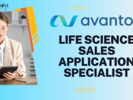 Fresher Life Science Sales Application Specialist – Avantor, Apply online!