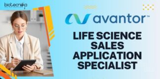 Fresher Life Science Sales Application Specialist – Avantor, Apply online!