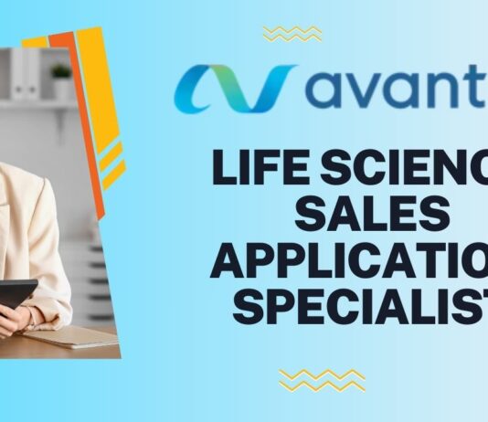 Fresher Life Science Sales Application Specialist – Avantor, Apply online!