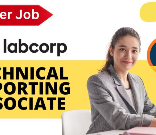 Fresher job at Labcorp as Technical Reporting Associate, Apply now!