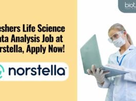 Freshers Life Science Data Analysis Job