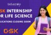 GSK Literature Internship For Life Science Graduates