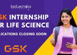 GSK Literature Internship For Life Science Graduates