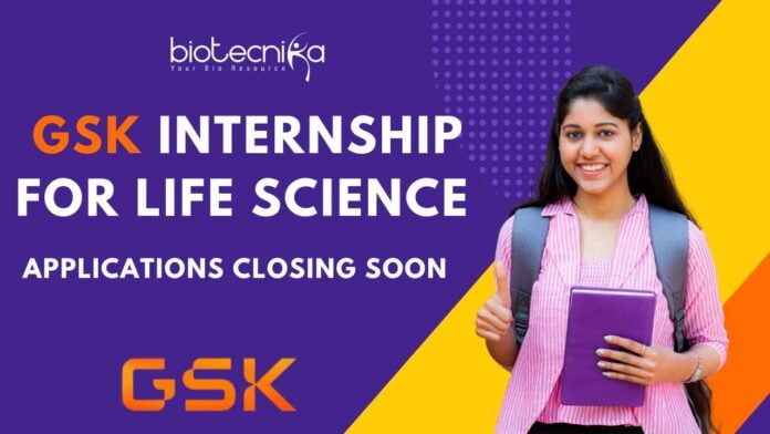 GSK Literature Internship For Life Science Graduates