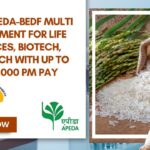 Govt APEDA-BEDF Jobs For Life Sciences