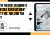 Govt CDSCO Biology Jobs