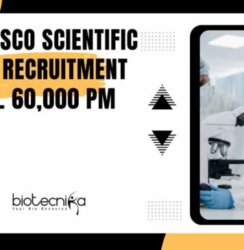 Govt CDSCO Biology Jobs