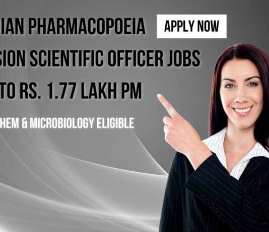 Govt Biotech Jobs IPC