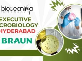 Executive Microbiology - Hyderabad