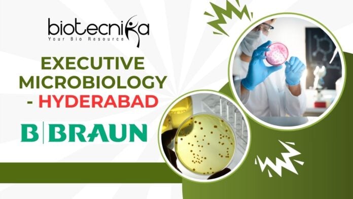 Executive Microbiology - Hyderabad