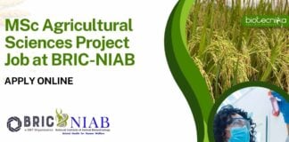 Agricultural Sciences Project Job at NIAB