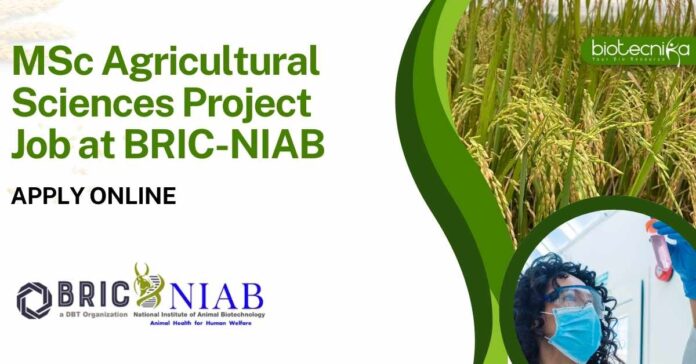 Agricultural Sciences Project Job at NIAB