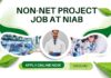 Non-NET Project Job at NIAB