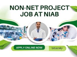 Non-NET Project Job at NIAB