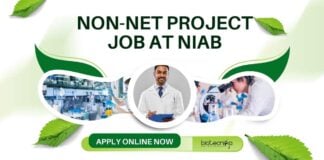Non-NET Project Job at NIAB