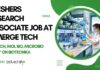 Freshers Biotech Jobs Chennai