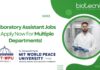 Laboratory Assistant Jobs – Apply Now For Multiple Departments!